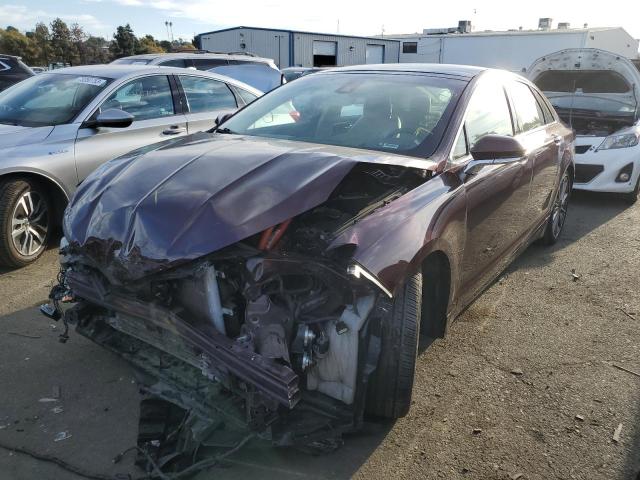 3LN6L2LU0DR804165 - 2013 LINCOLN MKZ HYBRID BURGUNDY photo 1