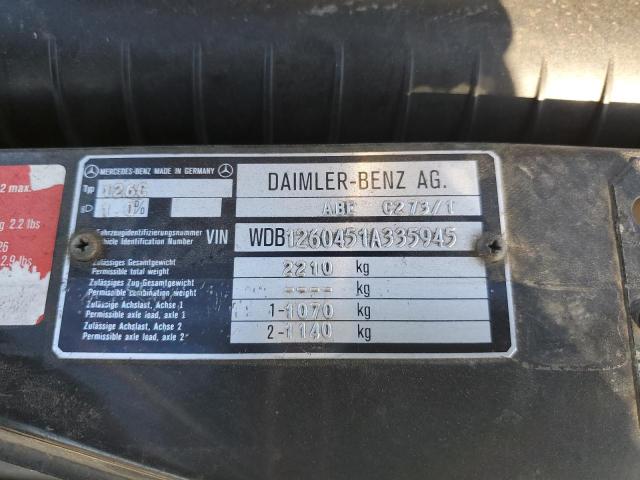 WDB1260451A335945 - 1987 MERCEDES-BENZ 560 SEC CHARCOAL photo 12