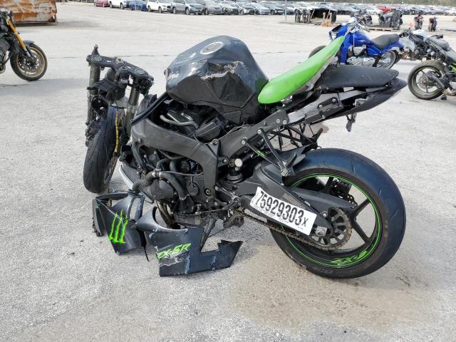 JKAZX4R189A011044 - 2009 KAWASAKI ZX600 R BLACK photo 3