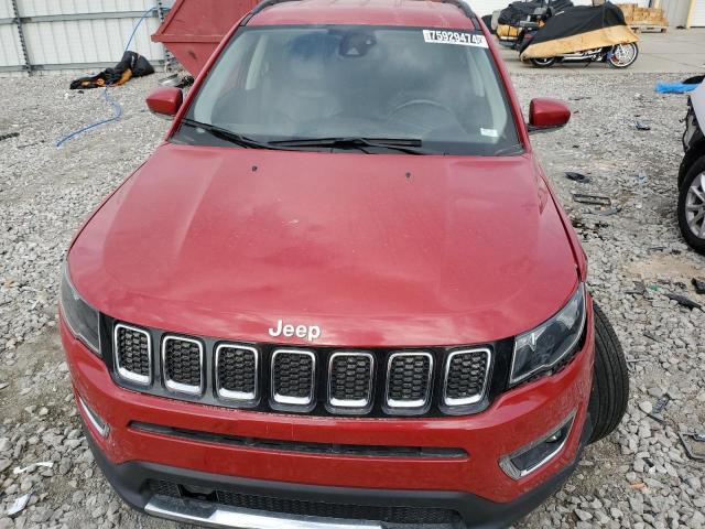 3C4NJDCB0MT602977 - 2021 JEEP COMPASS LIMITED RED photo 5