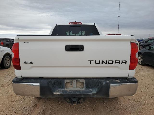 5TFUY5F13LX879190 - 2020 TOYOTA TUNDRA DOUBLE CAB SR/SR5 WHITE photo 6