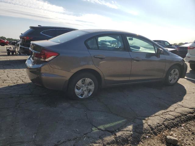 19XFB2F58EE256436 - 2014 HONDA CIVIC LX GRAY photo 3