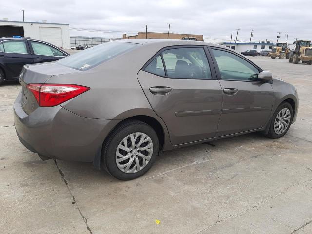 2T1BURHE4HC838972 - 2017 TOYOTA COROLLA L GRAY photo 3