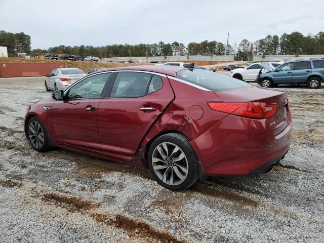 5XXGR4A66EG336384 - 2014 KIA OPTIMA SX RED photo 2