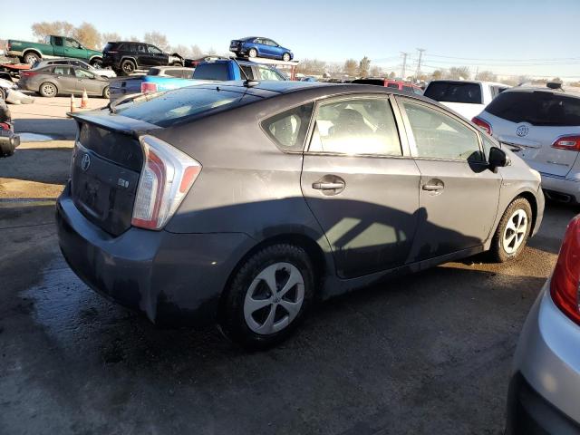 JTDKN3DU5C1536644 - 2012 TOYOTA PRIUS GRAY photo 3