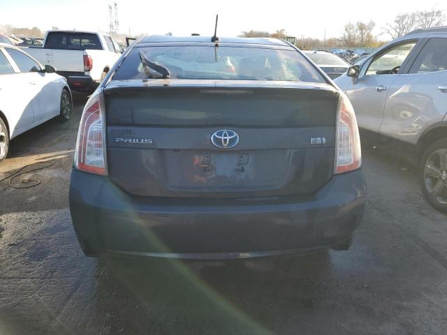 JTDKN3DU5C1536644 - 2012 TOYOTA PRIUS GRAY photo 6