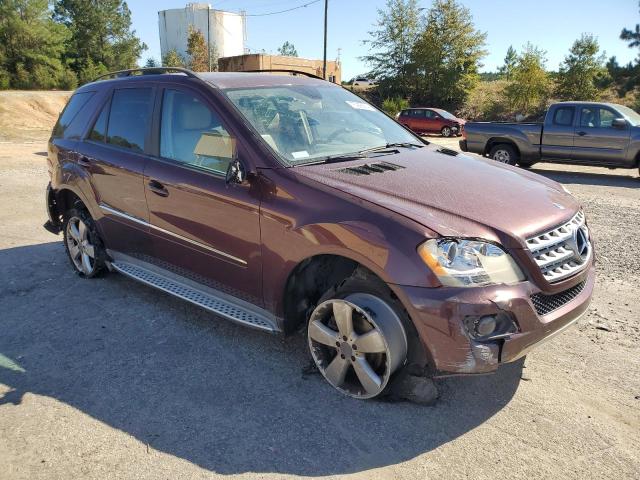 4JGBB86EX9A465831 - 2009 MERCEDES-BENZ ML 350 BURGUNDY photo 4