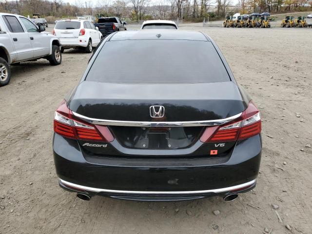 1HGCR3F89HA023057 - 2017 HONDA ACCORD EXL BLACK photo 6