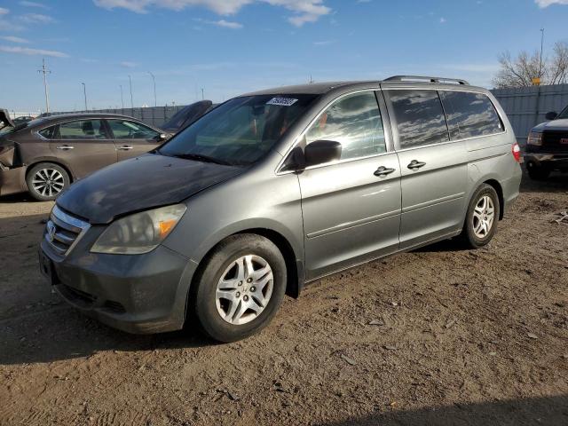 5FNRL38427B438974 - 2007 HONDA ODYSSEY EX GRAY photo 1