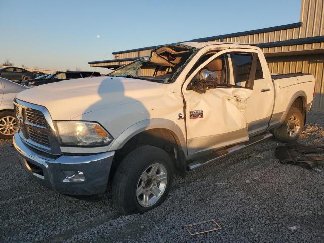 3C6UD5FLXCG320759 - 2012 DODGE RAM 2500 LARAMIE WHITE photo 1