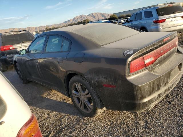 2C3CDXFG2DH558629 - 2013 DODGE CHARGER V6 BLACK photo 2