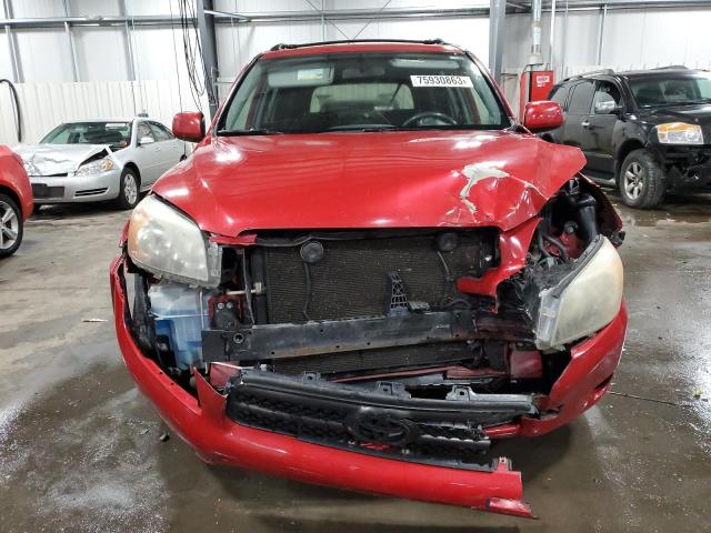 JTMBD32V365032394 - 2006 TOYOTA RAV4 SPORT RED photo 5