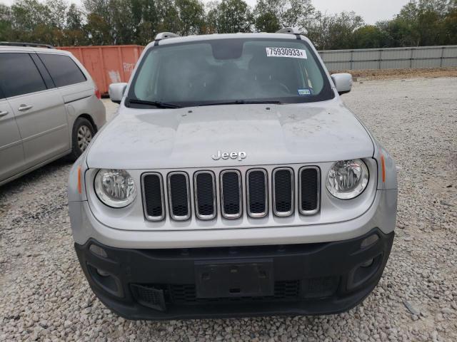 ZACCJADT4GPE35435 - 2016 JEEP RENEGADE LIMITED SILVER photo 5