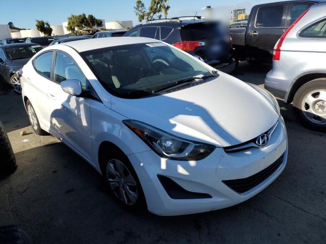 5NPDH4AE5GH685668 - 2016 HYUNDAI ELANTRA SE WHITE photo 4