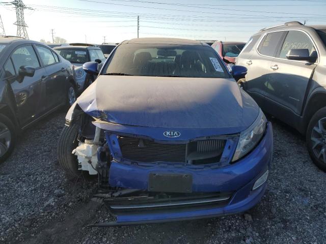 5XXGR4A63FG359283 - 2015 KIA OPTIMA SX BLUE photo 5