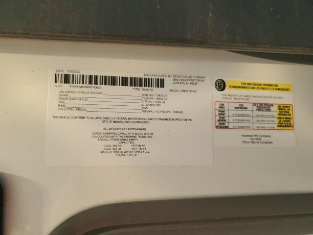 4YDFHMS29PA740608 - 2023 KEYSTONE MONTANA BEIGE photo 10
