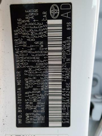 2T1KR32E96C611264 - 2006 TOYOTA COROLLA MA XR WHITE photo 12