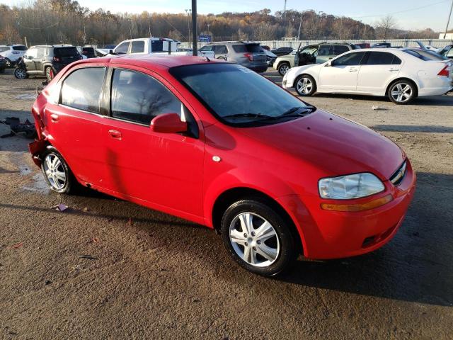 KL1TD56626B582679 - 2006 CHEVROLET AVEO BASE Qırmızı foto 4