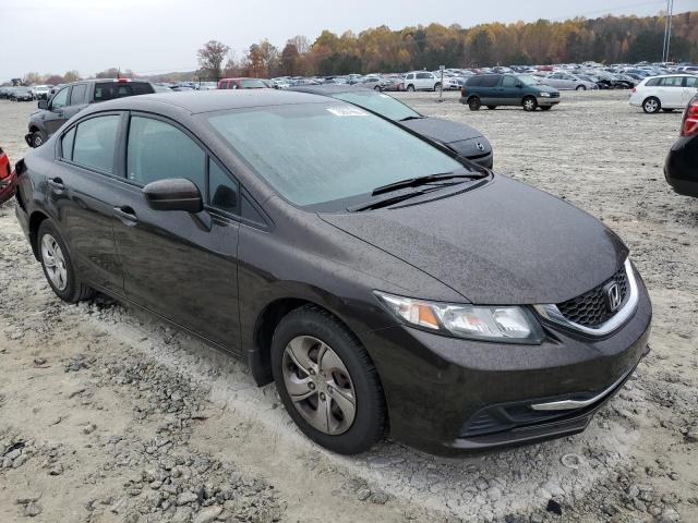 2HGFB2F59EH521855 - 2014 HONDA CIVIC LX BLACK photo 4