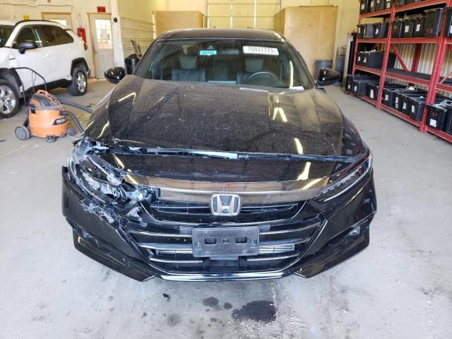 1HGCV1F31NA068008 - 2022 HONDA ACCORD SPORT BLACK photo 5