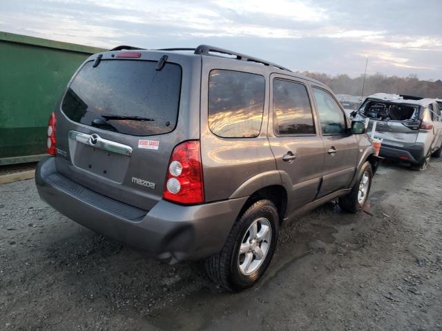 4F2CZ06165KM64375 - 2005 MAZDA TRIBUTE S GRAY photo 3