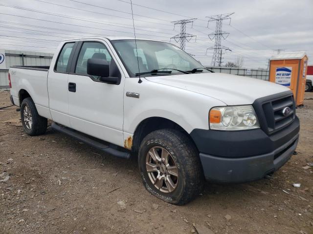 1FTRX14W47NA74672 - 2007 FORD F150 WHITE photo 4