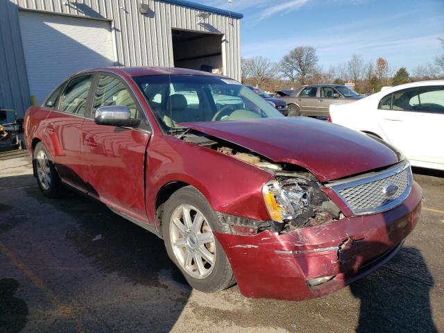 1FAHP25196G169256 - 2006 FORD FIVE HUNDR LIMITED RED photo 4
