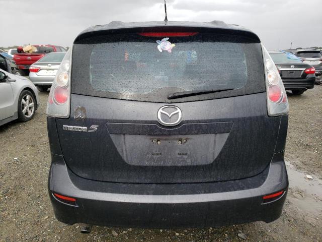 JM1CR29L460109033 - 2006 MAZDA MPV BLACK photo 6