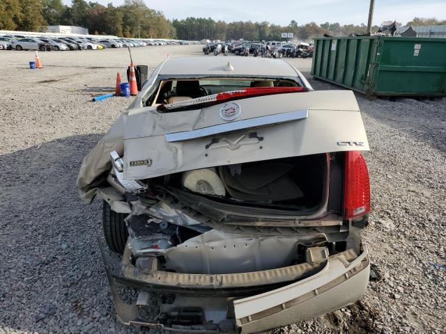 1G6DF577690165292 - 2009 CADILLAC CTS BEIGE photo 6