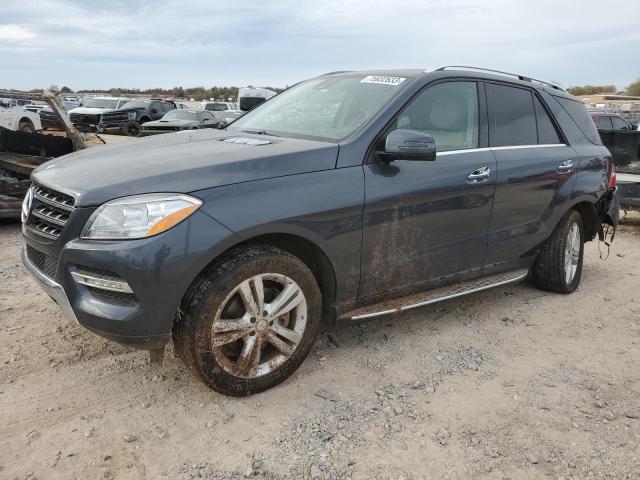 4JGDA5HB5FA453384 - 2015 MERCEDES-BENZ ML 350 4MATIC CHARCOAL photo 1