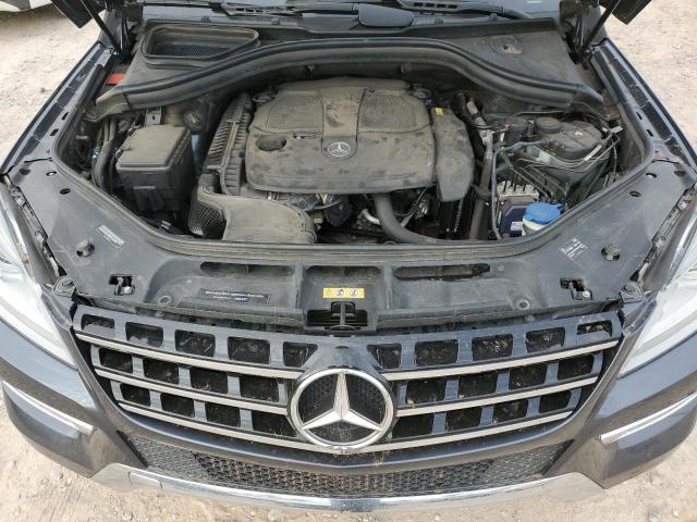 4JGDA5HB5FA453384 - 2015 MERCEDES-BENZ ML 350 4MATIC CHARCOAL photo 11