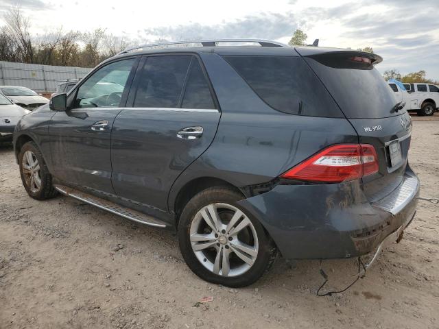 4JGDA5HB5FA453384 - 2015 MERCEDES-BENZ ML 350 4MATIC CHARCOAL photo 2
