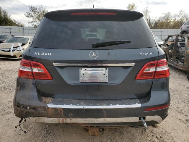 4JGDA5HB5FA453384 - 2015 MERCEDES-BENZ ML 350 4MATIC CHARCOAL photo 6