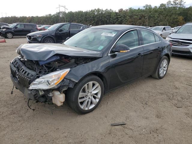 2G4GK5EX6G9112258 - 2016 BUICK REGAL BLACK photo 1