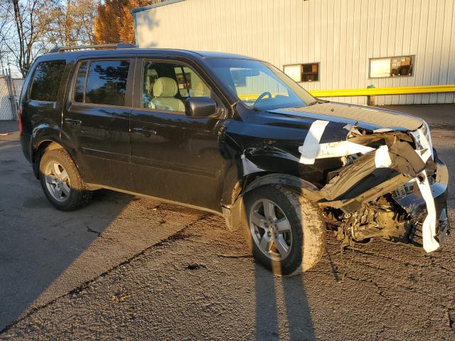 5FNYF4H45AB023051 - 2010 HONDA PILOT EX BLACK photo 4