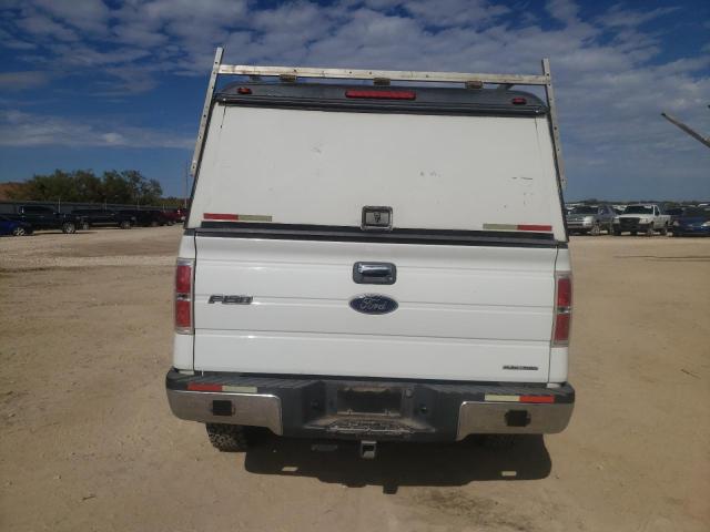 1FTVX1EFXBKD92545 - 2011 FORD F150 SUPER CAB WHITE photo 6