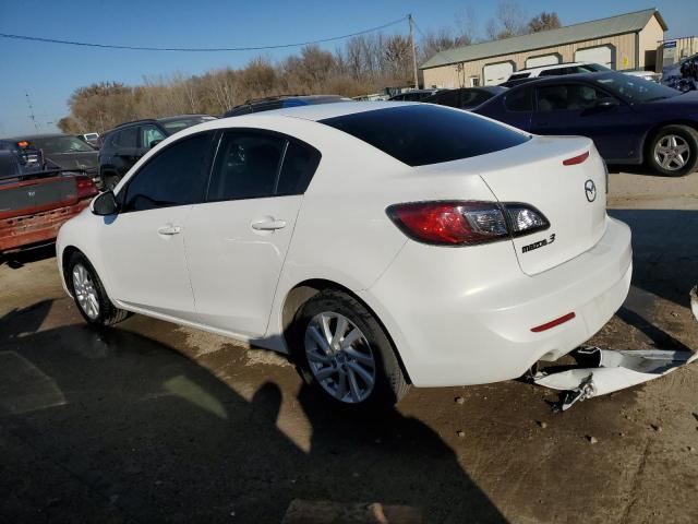 JM1BL1V79C1576387 - 2012 MAZDA 3 I WHITE photo 2