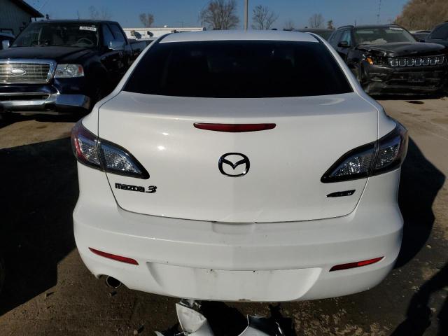 JM1BL1V79C1576387 - 2012 MAZDA 3 I WHITE photo 6