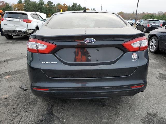 3FA6P0H78DR284237 - 2013 FORD FUSION SE BLACK photo 6