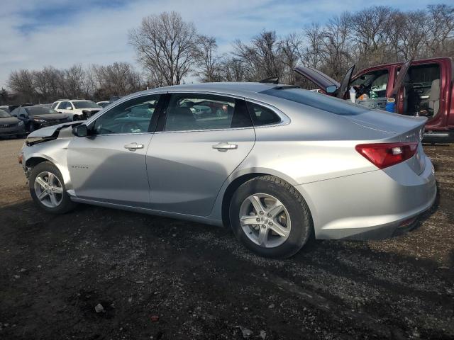 1G1ZC5ST1LF043680 - 2020 CHEVROLET MALIBU LS SILVER photo 2