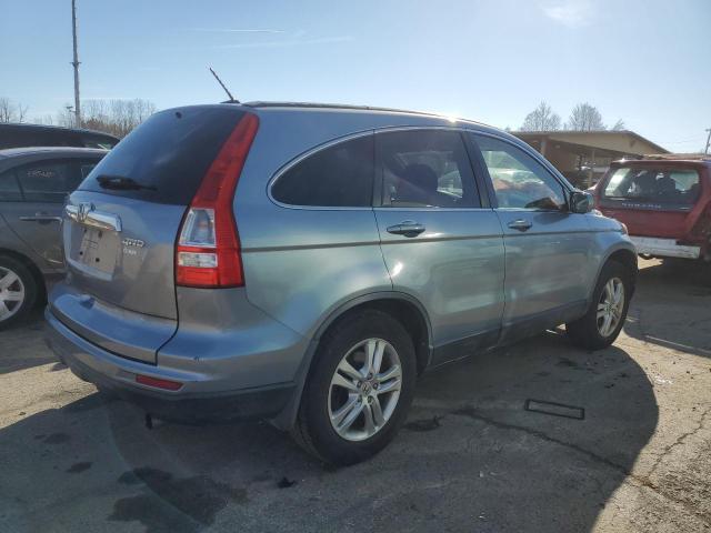 JHLRE4H7XBC034520 - 2011 HONDA CR-V EXL BLUE photo 3