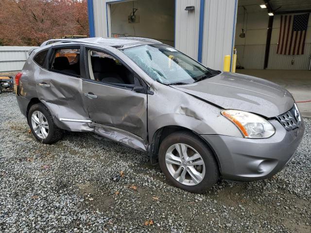 JN8AS5MT4CW607816 - 2012 NISSAN ROGUE S GRAY photo 4