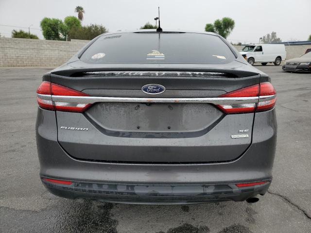 3FA6P0HD0HR312818 - 2017 FORD FUSION SE CHARCOAL photo 6