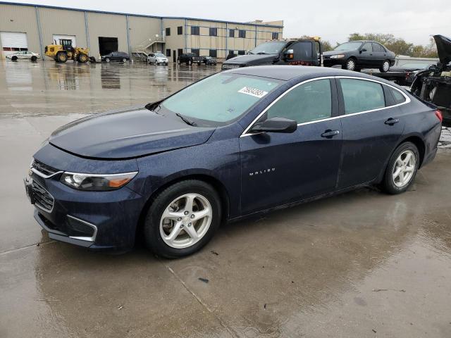 1G1ZB5ST4JF148780 - 2018 CHEVROLET MALIBU LS BLUE photo 1