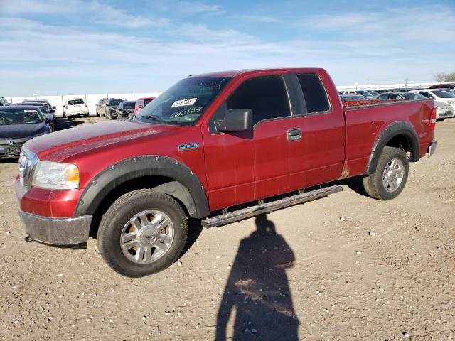 1FTPX14V38FC03155 - 2008 FORD F150 RED photo 1