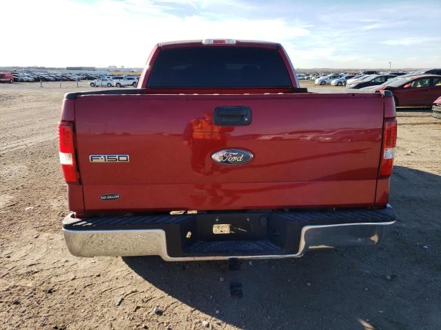 1FTPX14V38FC03155 - 2008 FORD F150 RED photo 6