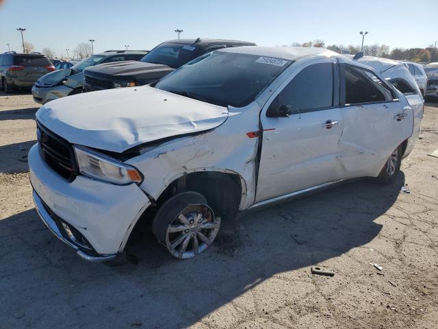 1C4SDJFT1GC308887 - 2016 DODGE DURANGO SSV WHITE photo 1