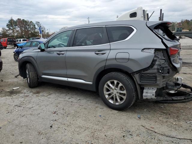 5NMS2CAD9KH016870 - 2019 HYUNDAI SANTA FE SE GRAY photo 2