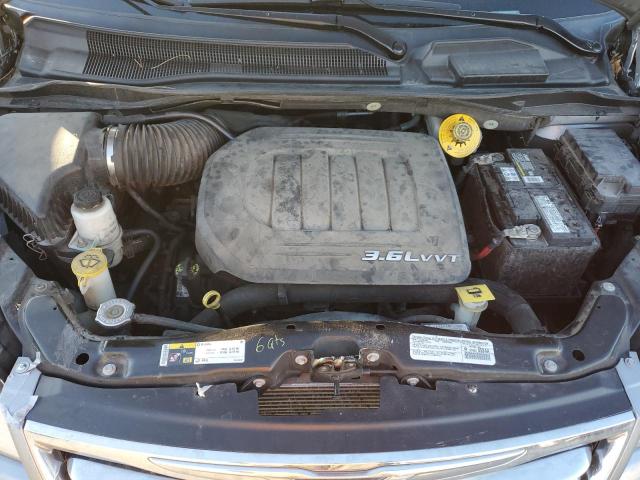 2C4RC1BG1ER169472 - 2014 CHRYSLER TOWN & COU TOURING SILVER photo 11