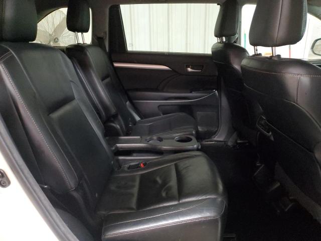 5TDKKRFH0FS064842 - 2015 TOYOTA HIGHLANDER XLE WHITE photo 10